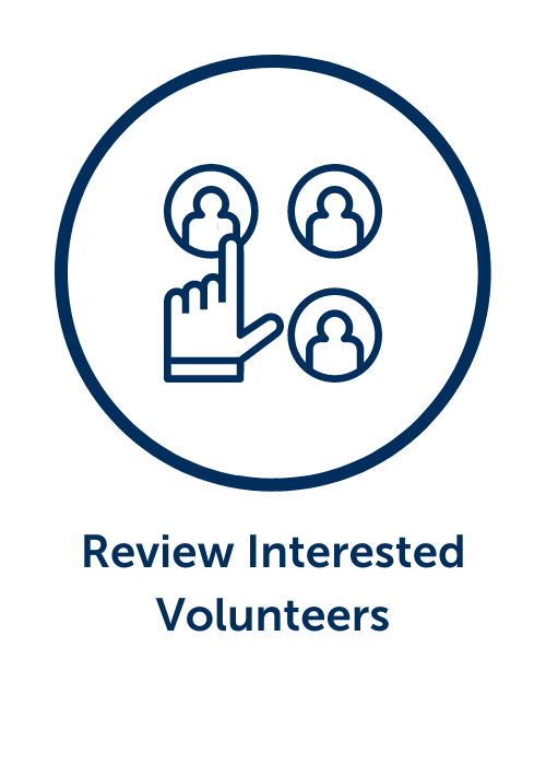 Review Interested Volunteers