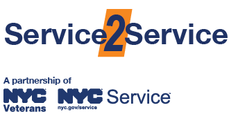 Service2Service a partnership of NYC Veterans and NYC Service